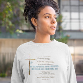 Sudadera LLAME A SU ACOGIDA Mamá Esposa Proverbios 31 Escri