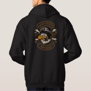 Sudadera Llaves de águila para motociclista personalizadas