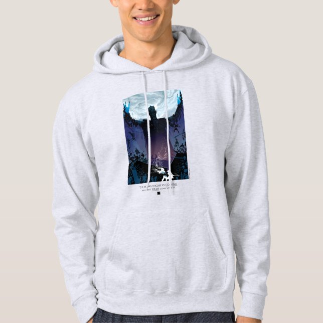 Sudadera Llega La Larga Noche (Anverso)
