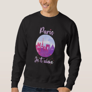 Sudadera Llévame a París, la Torre Eiffel, regalo francés p