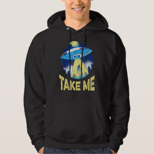 Sudadera Llévame Para Un Alien Nerd