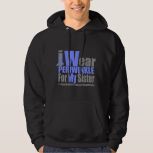 Sudadera Llevo el bígaro para mi cáncer del esófago de l