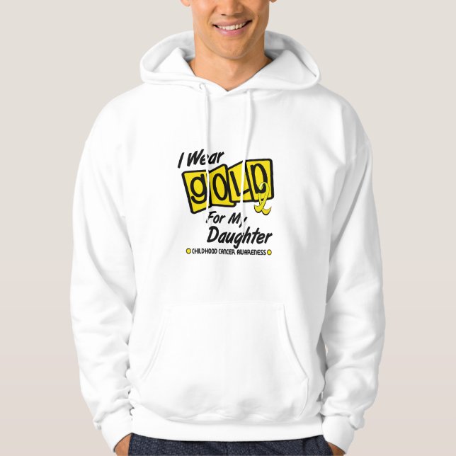 Sudadera Llevo el oro para mi HIJA 8 (Anverso)