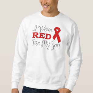 Sudadera Llevo el rojo para mi hijo (la cinta roja)