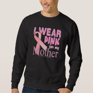 Sudadera Llevo el rosa para mi conciencia del cáncer de