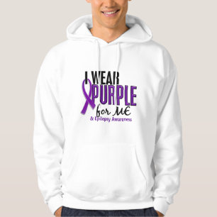 Sudadera Llevo la púrpura para MÍ la epilepsia 10