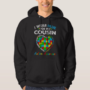 Sudadera Llevo Una Impresionante Conciencia De Autismo Azul
