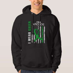 Sudadera Llevo Verde Guerrero Conciencia De La Enfermedad R