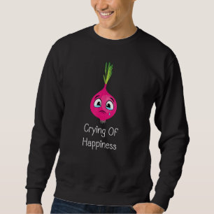 Sudadera Llorando De Felicidad, Cebollas Cocinero Chistes D