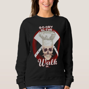 Sudadera Llorar En La Caminata Del Gorra Chef