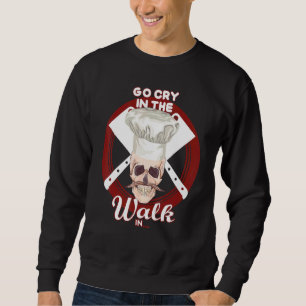 Sudadera Llorar En La Caminata Del Gorra Chef