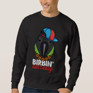 Sudadera Llorar No Es Fácil Loro I Conuro Nanday