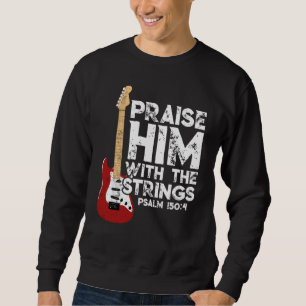 Sudadera Lo Alabamos Con La Guitarra Cristiana De Sopa