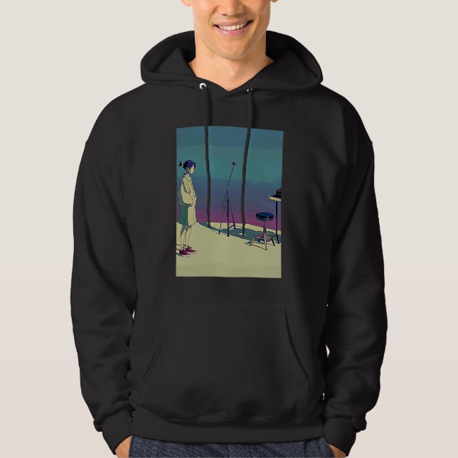 Sudadera Lo fi hip hop chillhop chill beats lofi aesthetics (Anverso)