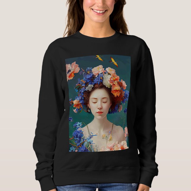 Sudadera Lo fi hip hop chillhop chill beats lofi aesthetics (Anverso)