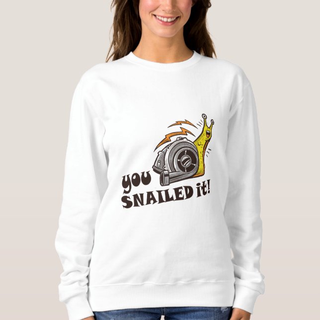 Sudadera Lo has hecho bien. (Anverso)