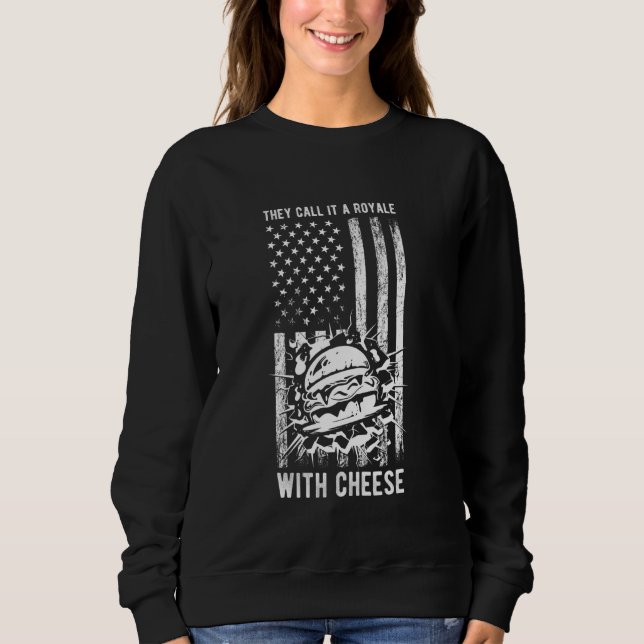 Sudadera LO LLAMAN Royale CON Cheese Royale Bu (Anverso)