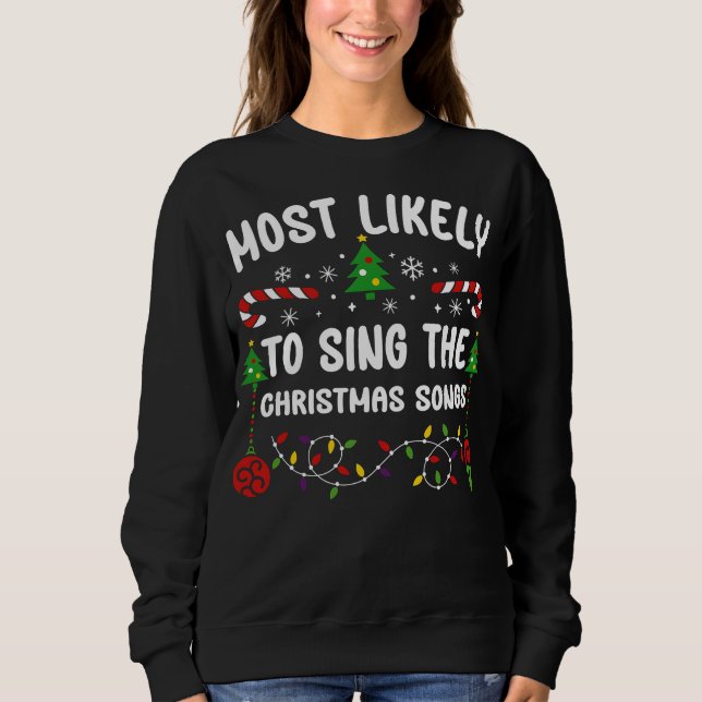 SUDADERA LO MÁS PROBABLE ES CANTAR LAS CANCIONES DE LOS NAV (Anverso)