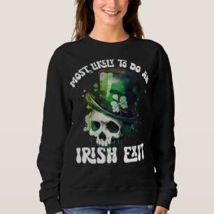 Sudadera Lo Más Probable Es Hacer Un Calavero De Salida Irl