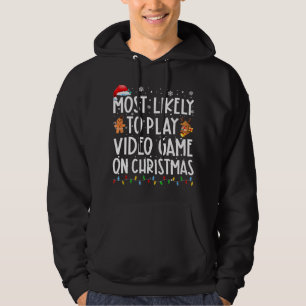 Sudadera Lo Más Probable Es Jugar Un Videojuego En Navidade