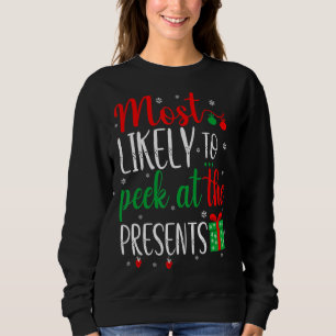 Sudadera Lo Más Probable Es Mirar A La Familia Funny Actual