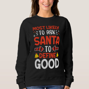 Sudadera Lo Más Probable Es Pedirle A Santa Sede Que Defina