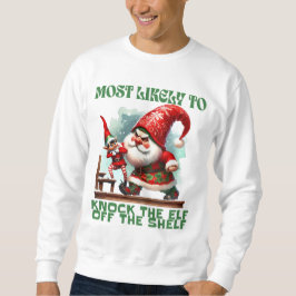 Sudadera Lo Más Probable Es Que Golpee Al Elf De La Platafo