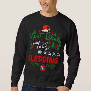 Sudadera Lo más probable es que salgan Navidades de humor a