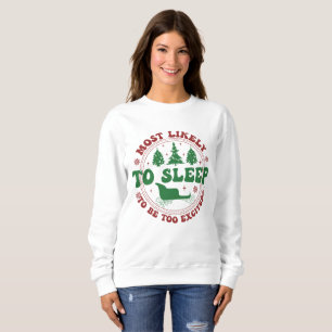 Sudadera Lo Más Probable Para Los Navidades Es El Dulce De 
