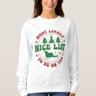 Sudadera Lo Más Probable Para Los Navidades Es El Dulce De 