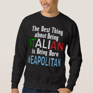 Sudadera Lo Mejor De Ser Italiano