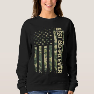 Sudadera Lo Mejor Del Padre Camuflaje Bandera Americana Día