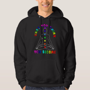 Sudadera Lo que crees que te conviertes