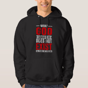 Sudadera Lo que Dios no puede hacer no existe, NSPPD Prayer