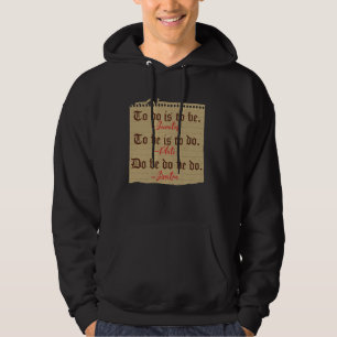 Sudadera Lo Que Hay Que Hacer Es Ser Sócrates Platón Famoso