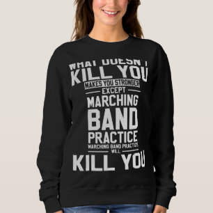 Sudadera Lo que no te mata te hace más fuerte excepto Mamáe