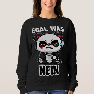Sudadera lo que sea no Panda gruñón