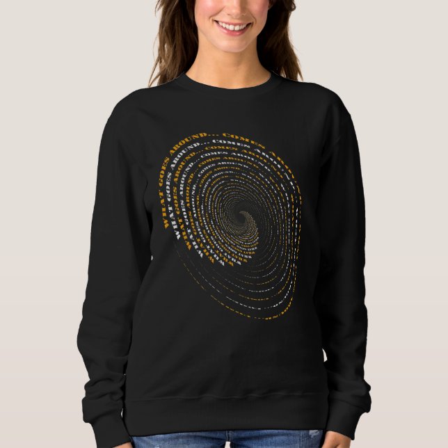 Sudadera Lo que sucede en torno a la motivación (Anverso)