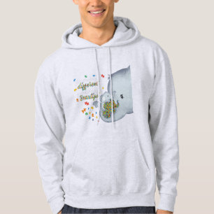 Sudadera Lo Que Te Hace Diferente Es Lo Que Te Hace Beautif
