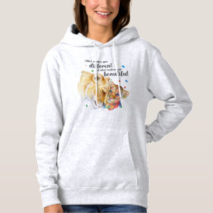 Sudadera Lo Que Te Hace Diferente Es Lo Que Te Hace Beautif