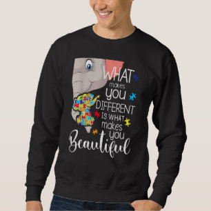 Sudadera Lo que te hace diferente madre elefante hijo de au