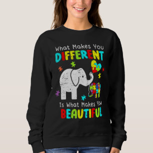Sudadera Lo que te hace diferente madre elefante hijo de au