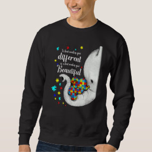 Sudadera Lo que te hace diferente madre elefante hijo de au