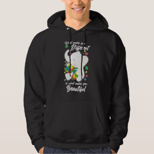 Sudadera Lo que te hace diferente madre elefante hijo de au