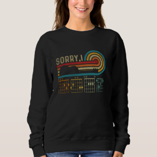 Sudadera Lo siento I-DGAF Mensaje oculto Guitar Chords Músi