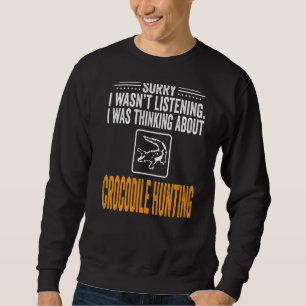 Sudadera Lo siento, no estaba escuchando, estaba pensando e
