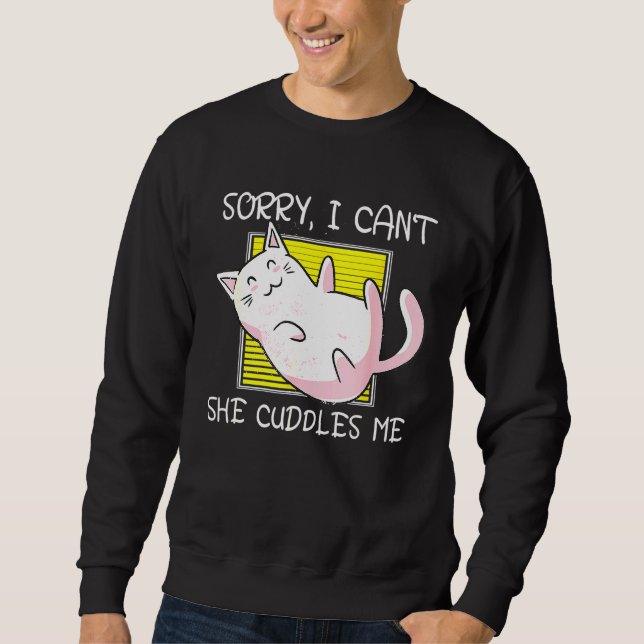 Sudadera Lo siento, no puedo. (Anverso)