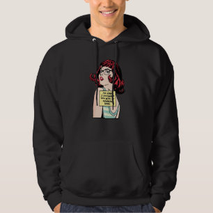 Sudadera Lo siento, te ofendí con mi sentido común pop