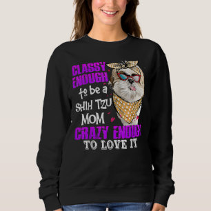 Sudadera Lo Suficientemente Loco Como Para Amar A Una Clási