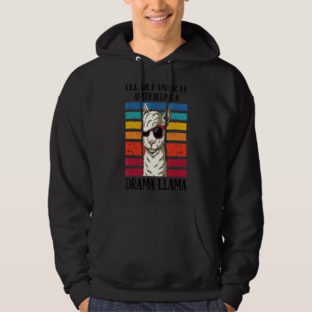 Sudadera Lo superaré después de ser una llamada dramática c (Anverso)
